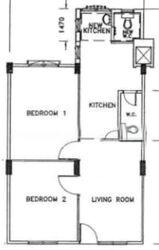 Blk 98 Crescent View (Queenstown), HDB 3 Rooms #566205111